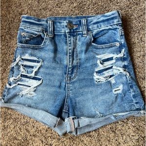 american eagle jean shorts
